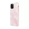 Custodia per cellulare Devia Marble Series per iPhone 11 Pro Max, rosa, guscio rigido protettivo