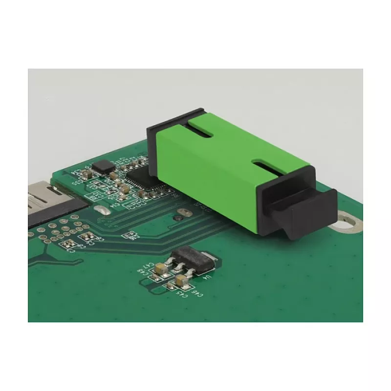 Accoppiatore in fibra ottica PCB SC Simplex femmina su SC Simplex femmina DeLOCK 86932