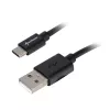 Adattatore cavo USB 2.0 A a USB-C Sharkoon 0,5 m, nero