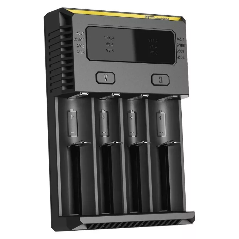 Caricabatterie Nitecore NEW i4 per batterie domestiche AC