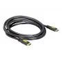 Cavo HDMI High Speed con Ethernet Delock 82455, HDMI-A maschio – HDMI-A maschio (19 poli), 4K, 5 m, nero