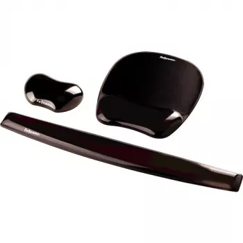 Accessorio tastiera poggiapolsi/CRYSTALS Gel 9112201 Fellowes