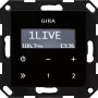 GIRA 228405 Orologio radiocontrollato digitale nero (228405)