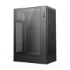 Case PC DeepCool CH170 PLUS Tower nero – micro-ATX/mini-ITX, vetro temperato, USB-C, alimentatore in alto