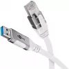 Goobay 74160 - Cavo adattatore di rete USB 3.0 Type-A Gigabit Ethernet 3 m - scheda di rete - 1.000 Mbit/s (74160)