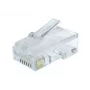 Connettore Gembird LC-8P8C-002/100 RJ-45 trasparente