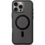 Decoded cover posteriore in plastica riciclata per iPhone 16 Pro Max, nero trasparente