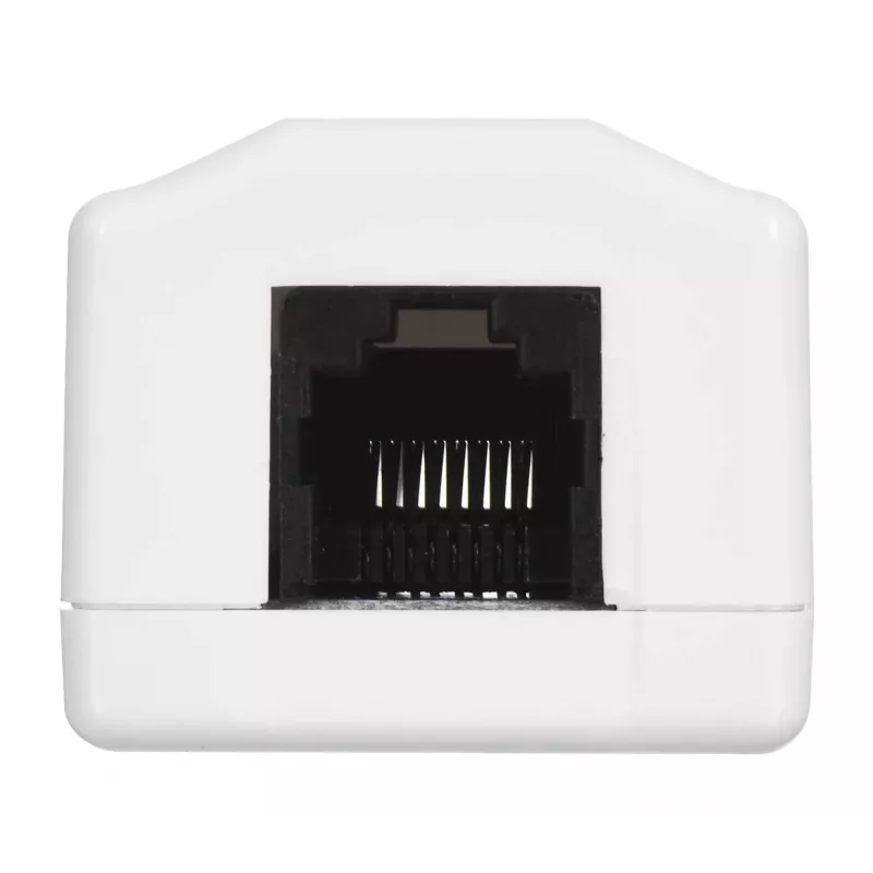 Presa di rete LANBERG RJ-45 OU6-0001-W, Cat6, bianco