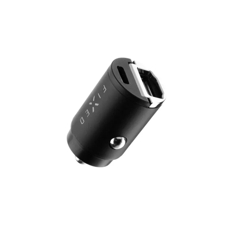 Caricabatterie auto FIXED FIXCC30M-CU-BK 30W USB‑C per prese del veicolo