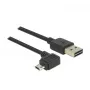Cavo USB DeLOCK 83853 USB 2.0 2 m USB A Micro-USB B nero