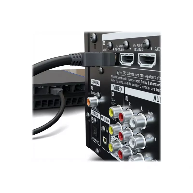 Goobay 41082 cavo HDMI 1 m HDMI Type-A (Standard) 2 x HDMI Type-A (Standard) nero (41082)