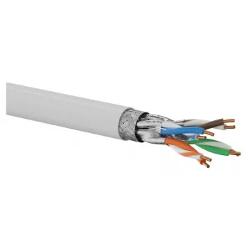 Cavo di rete Q-LANTEC S/FTP Cat.6A, twisted pair, LSOH