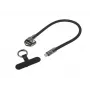 Cavo USB-C LANBERG CA-CMCM-10LN-0003-BK 0,3 m 240W nero