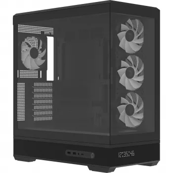 Case per computer AeroCool case Midi P500B-Digi nero