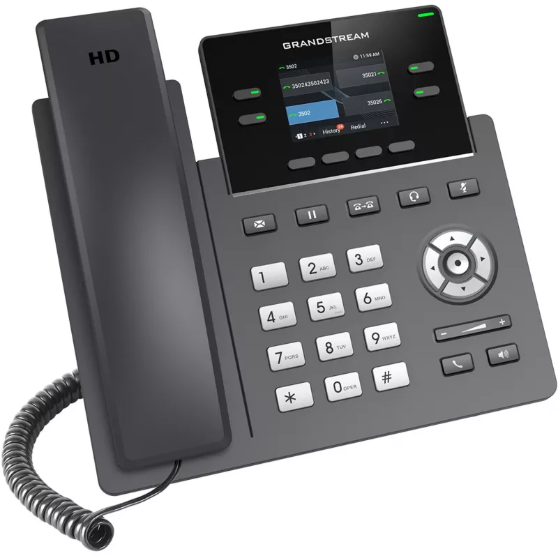 Telefono IP Grandstream Networks GRP2612W nero
