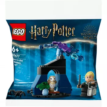 Giocattolo da costruzione LEGO Harry Potter set modello 30677 – Draco nella Foresta Proibita scena con minifigure