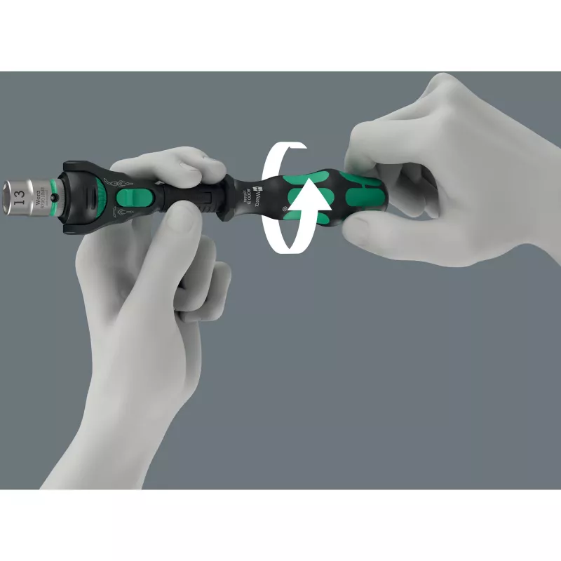 Wera 05135881001 Chiave a cricchetto 1 pezzo nero verde
