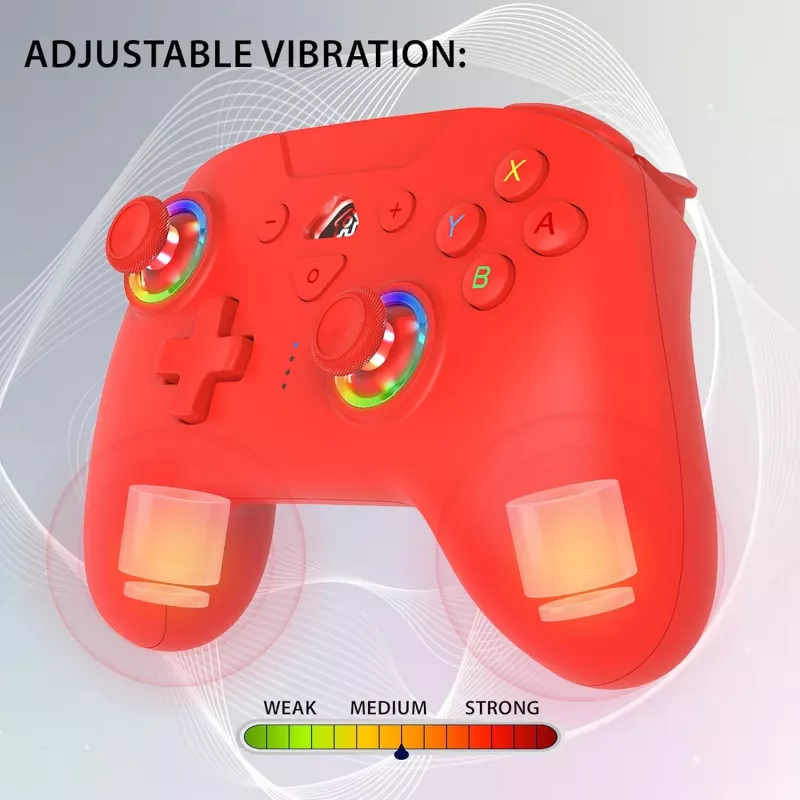 Subsonic Wireless LED Controller rosso per Switch