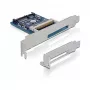 Lettore di schede DeLOCK 91687 interno argento