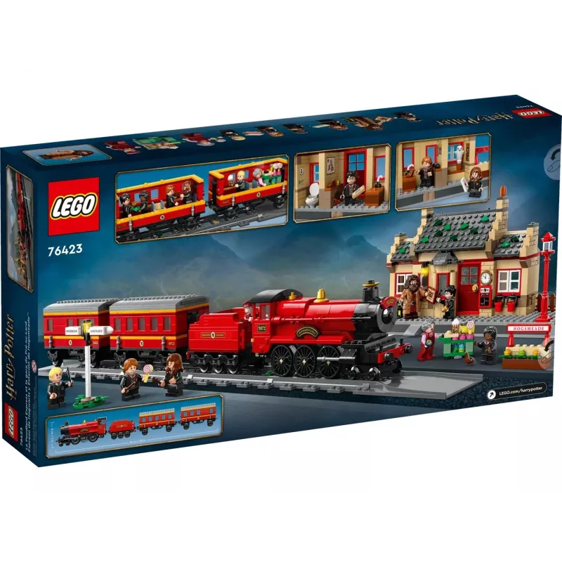 LEGO HARRY POTTER 76423 Hogwarts Express e stazione di Hogsmeade