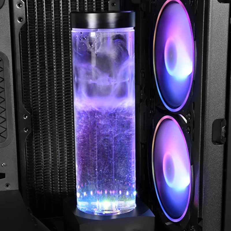 Pompa e serbatoio Alphacool 15381 acrilico alluminio plastica nero trasparente