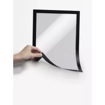 Cornice magnetica Durable Duraframe A4 nero