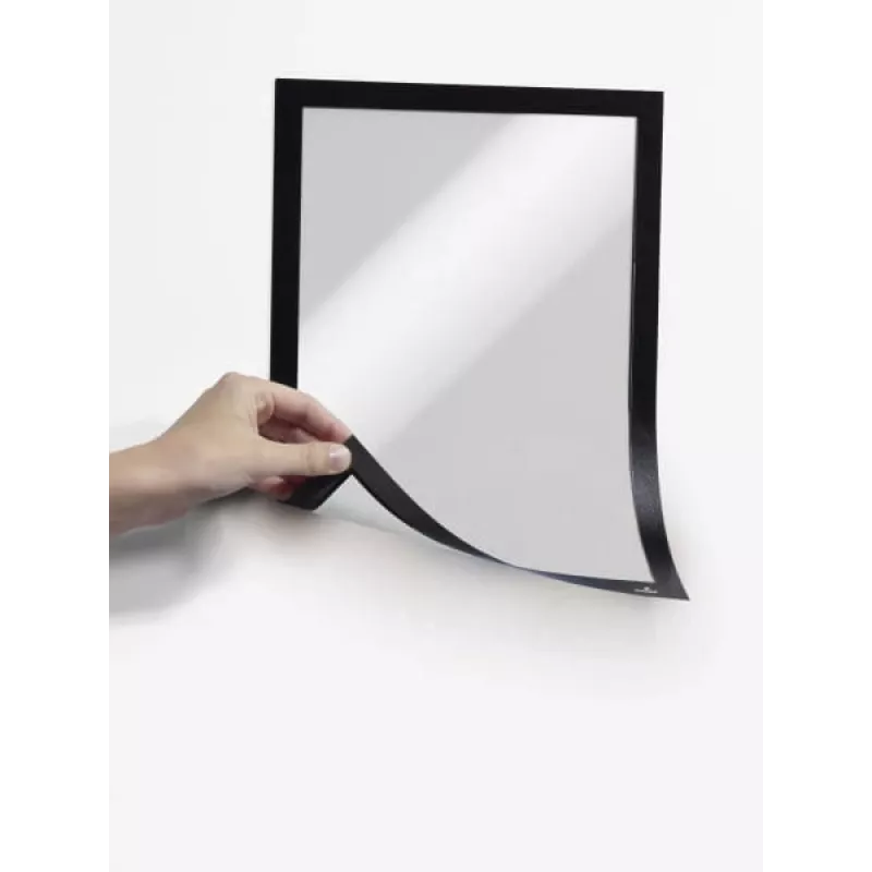 Cornice magnetica Durable Duraframe A4 nero