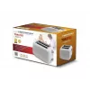 Esperanza EKT002 Ciabatta tostapane, 2 fessure, 600 W, bianco