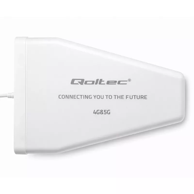 Antenna 4G/5G LTE esterna QOLTEC 9 dBi, connettore femmina N, cavo 3 m