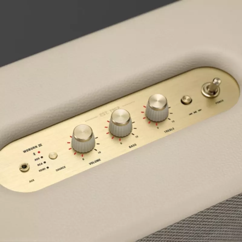 Marshall Woburn III diffusore, Bluetooth, crema
