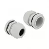Pressacavo DeLOCK 60225 grigio plastica 10 pz.