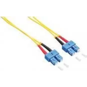 Logilink - Cavo patch - SC Singlemode (M) su SC Singlemode (M) - 2 m - fibra ottica - duplex - 9/125 micrometri - OS2 - senza alogeni - giallo (FP0SC02)