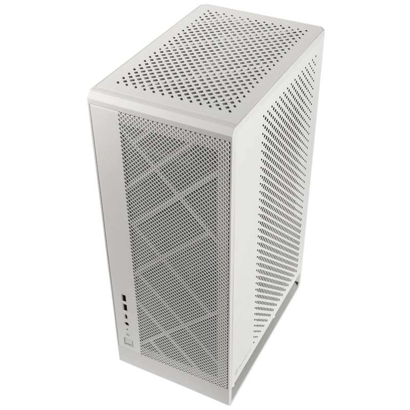 Case computer SilverStone ALTA G1M microATX, bianco