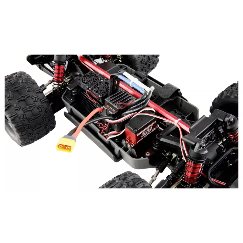 Amewi 22688 Hyper Go MTX10 monster truck, brushless, 1:10 ARTR, nero