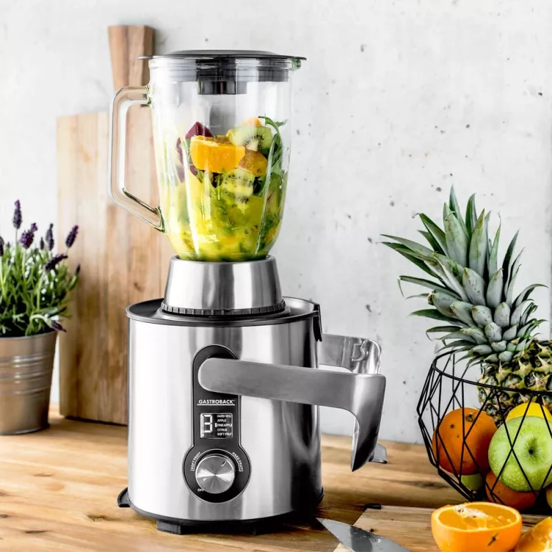 Gastroback 40153 Design Multi Juicer Digital Plus 3 in 1, 1300 W