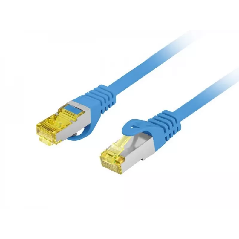 Cavo patch Fluke PCF6A-10CU-0025-B RJ45 Cat.6a 0,25 m blu