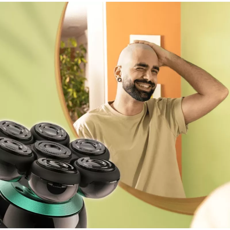 Trimmer di precisione Cecotec Bamba PrecisionCare Skull nero barba viso