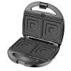 Adler AD 3040 sandwich maker 1200 W nero, grigio