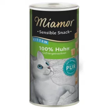 Snack per gatti Miamor MIAMOR Sensible Snack 30 g — pollo carnoso, senza cereali, senza glutine, Junior