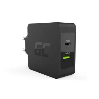 Caricabatterie per dispositivi mobili Green Cell CHAR10 nero per interni