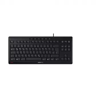 Tastiera CHERRY STREAM TKL universale USB QWERTZ tedesco nero