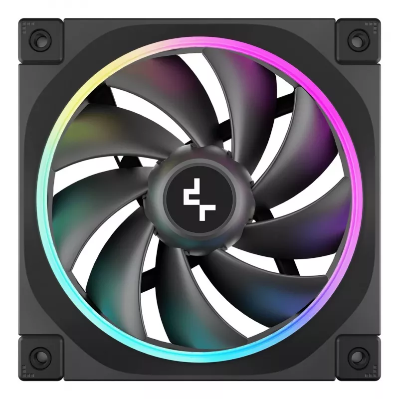 DeepCool FL12 ventola per case, 120 mm, 500–2150 giri/min, 32 dB, FDB, 12 V, nero