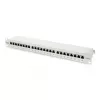 DIGITUS DN-91624S pannello patch a 24 porte Cat6 schermato, 1U 19 pollici, grigio