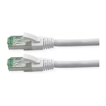 ROLINE RM Cavo patch Cat.6A S/FTP (PiMF), bianco, 0,3 m