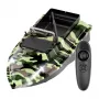 Barca esca Flytec V050 con batteria 12000mAh, camo verde — barca esca radiocomandata