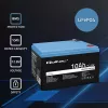 Batteria ricaricabile LiFePO4 QOLTEC 10Ah 12,8V 128Wh con BMS integrato
