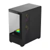 Case per computer Darkflash C365 (nero) con 5 ventole incluse