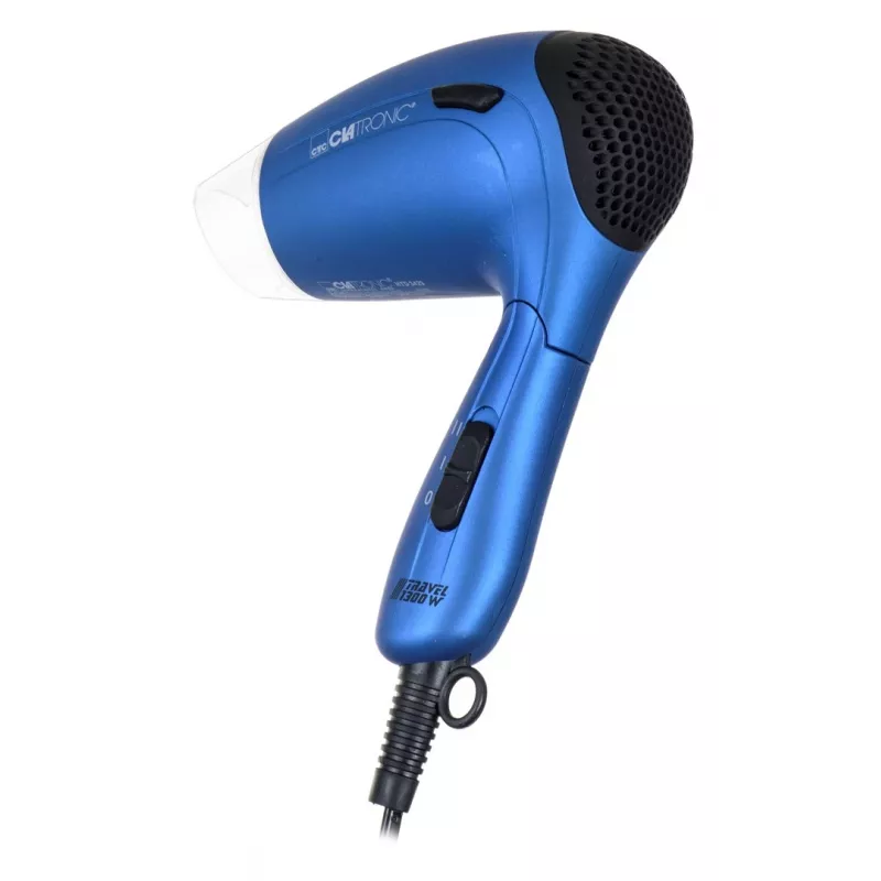 Clatronic HTD 3429 asciugacapelli da viaggio 1300 W, blu