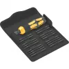 Wera 05018110001 Kraftform Kompakt 900 Set 1 set di cacciaviti con cacciavite a percussione e inserti, 19 pezzi, 1/4", nero/giallo
