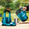 Bollitore a batteria DKT360Z, 36 Volt (2x 18 Volt) (blu/nero, senza batteria e caricabatterie, 0,8 litri)